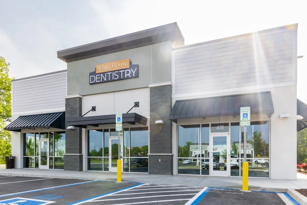 Exterior of the office at White House Aesthetic and Implant Dentistry | Dentist in White House, TN